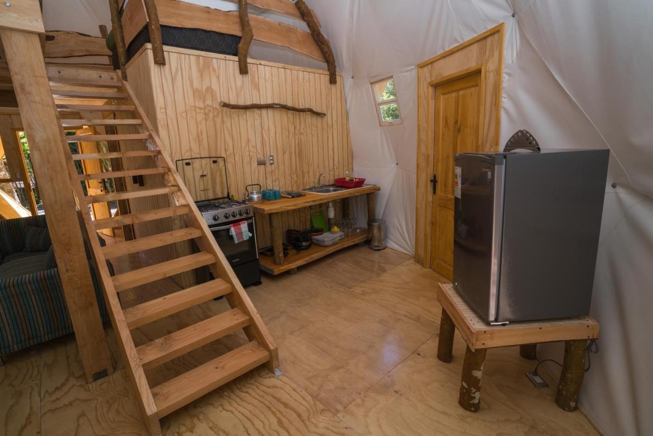 Cabanas Ensenada Bosque Nativo 외부 사진