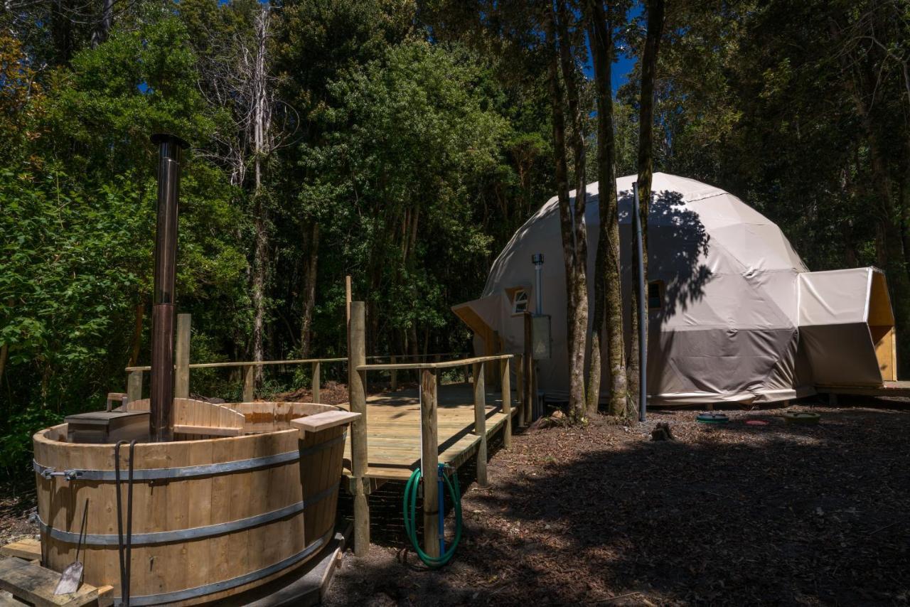 Cabanas Ensenada Bosque Nativo 외부 사진